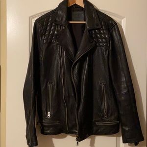 ALL SAINTS CONROY LEATHER JACKET